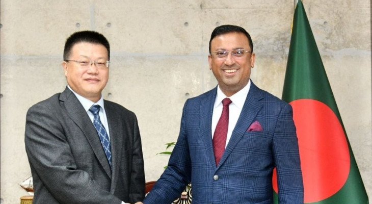 চীনের বিদায়ী রাষ্ট্রদূত ইয়াও ওয়েনের সঙ্গে পররাষ্ট্র প্রতিমন্ত্রীর সাক্ষাৎ